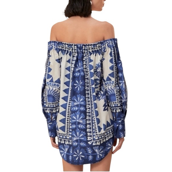 NWT FARM Rio Flora Tapestry Dress Size S - Picture 3 of 9